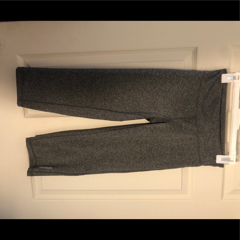 Grey Reebok Workout Leggings